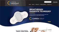 Desktop Screenshot of cardiacinsightinc.com
